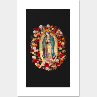 Our Lady of Guadalupe Virgin Mary Catholic Mexico Posters and Art